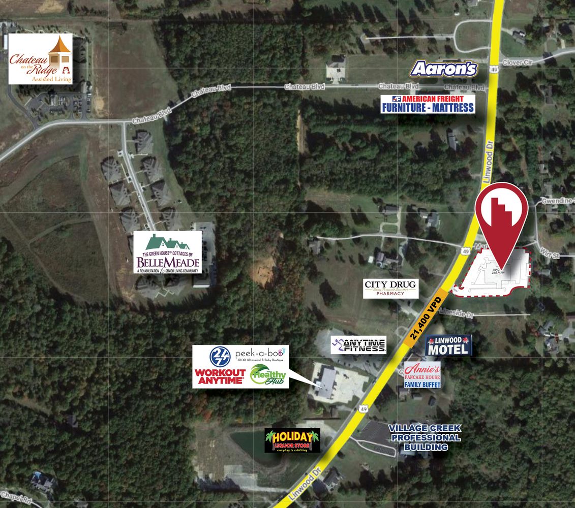 Medical Clinic / Surgery Center: 1507 Linwood Dr, Paragould, AR 72450